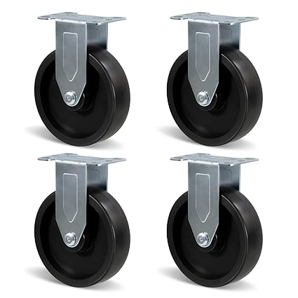 1-1/4" Wide Polyolefin Casters