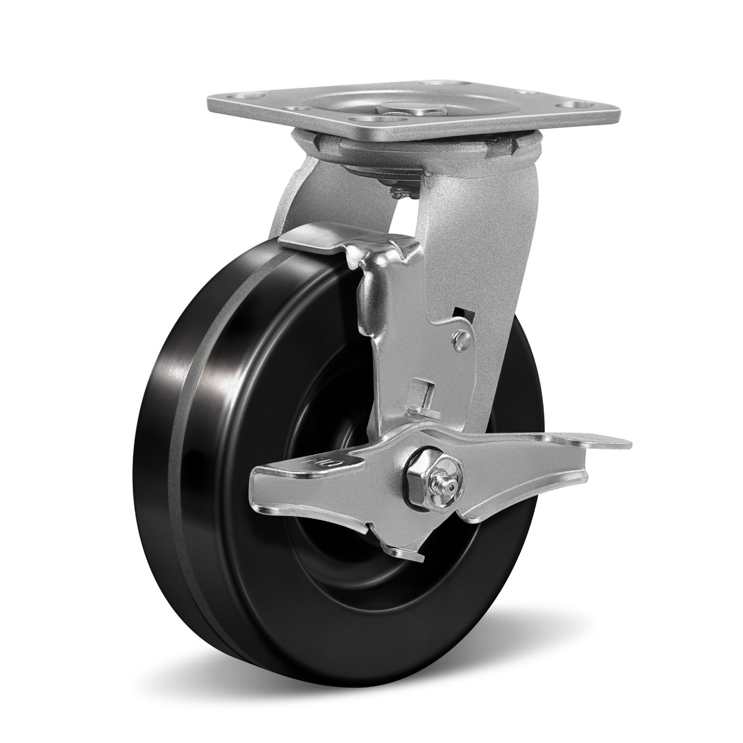 2" Wide Phenolic Heavy Duty Casters