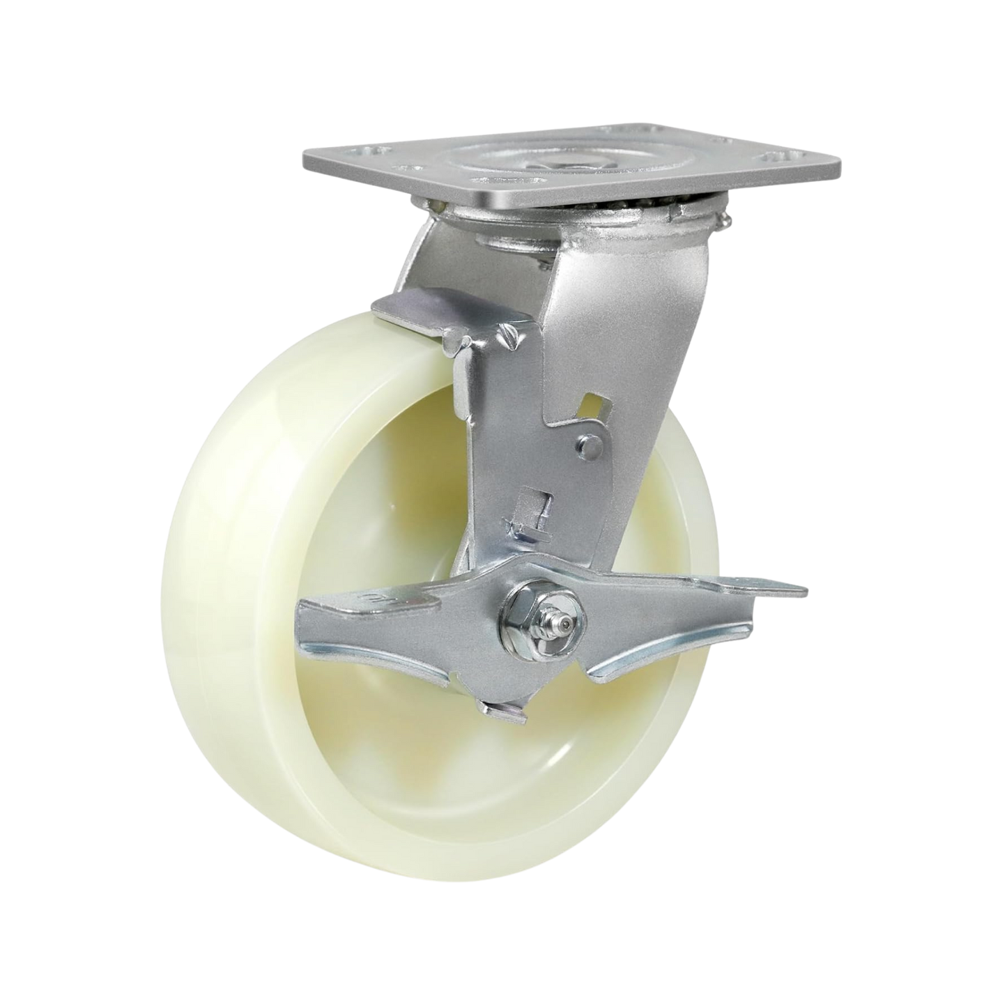 2" Wide Solid Nylon Caster