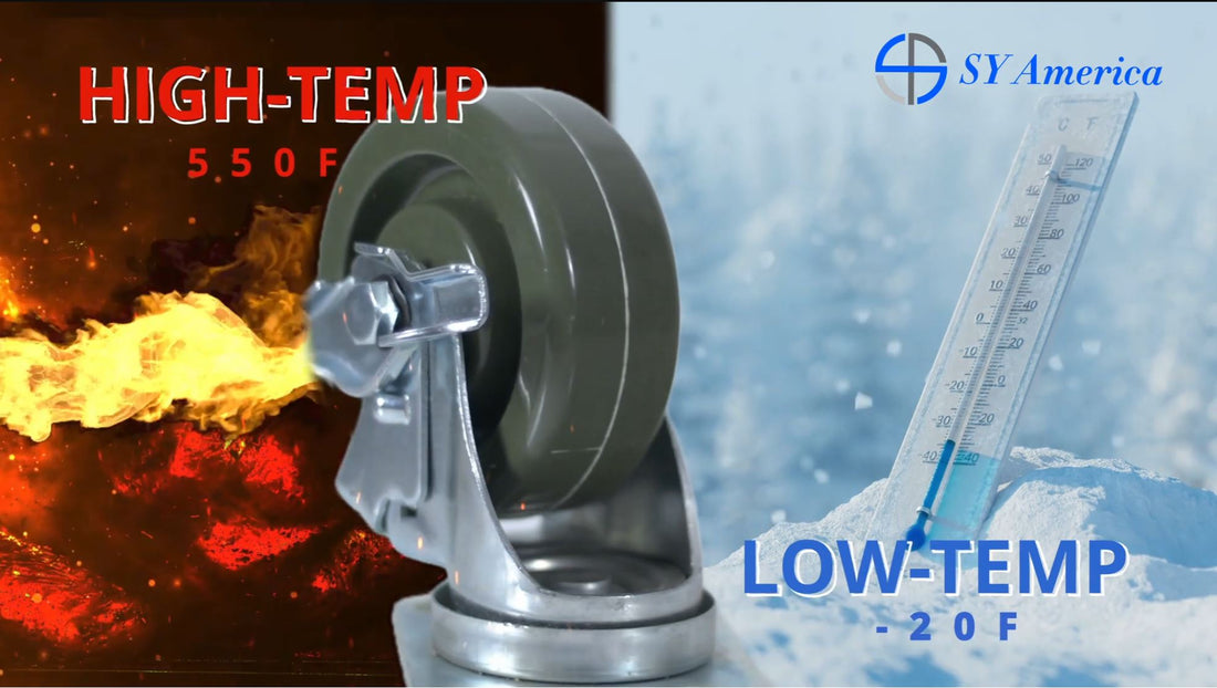 When should high temperature wheels be used?