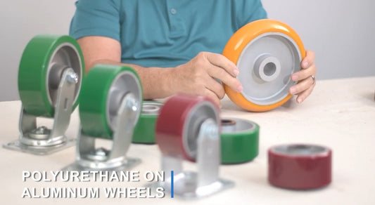 SY America Polyurethane on Aluminum Heavy Duty Casters Series