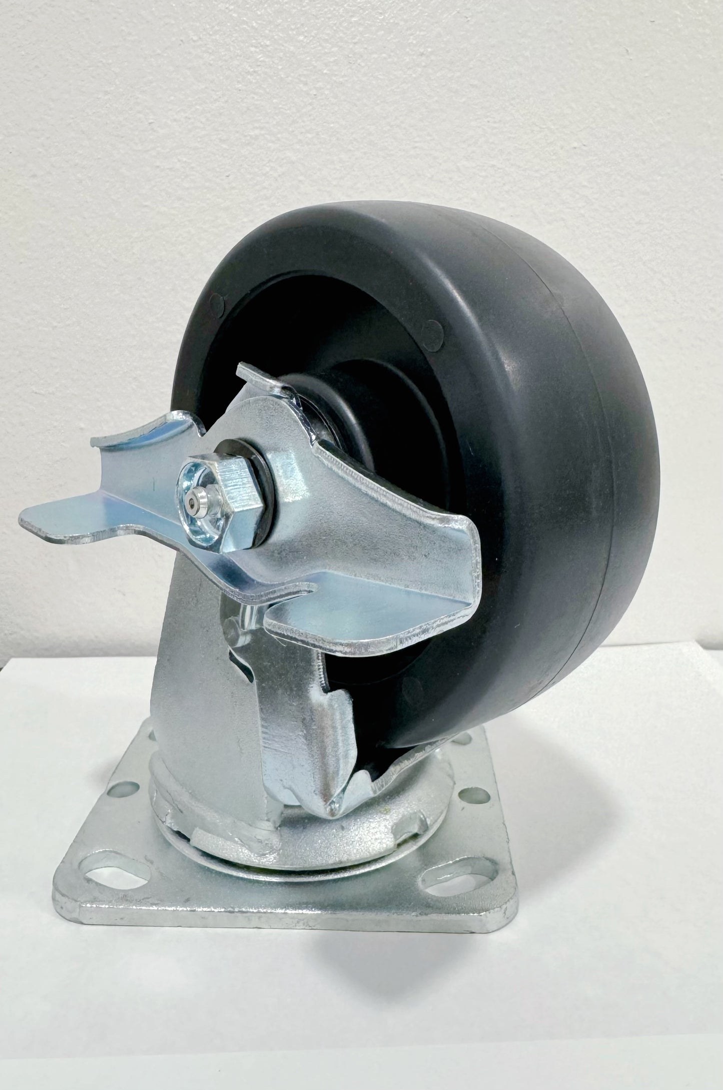 5" x 2" Heavy Duty Plastic Wheel Casters with Brake