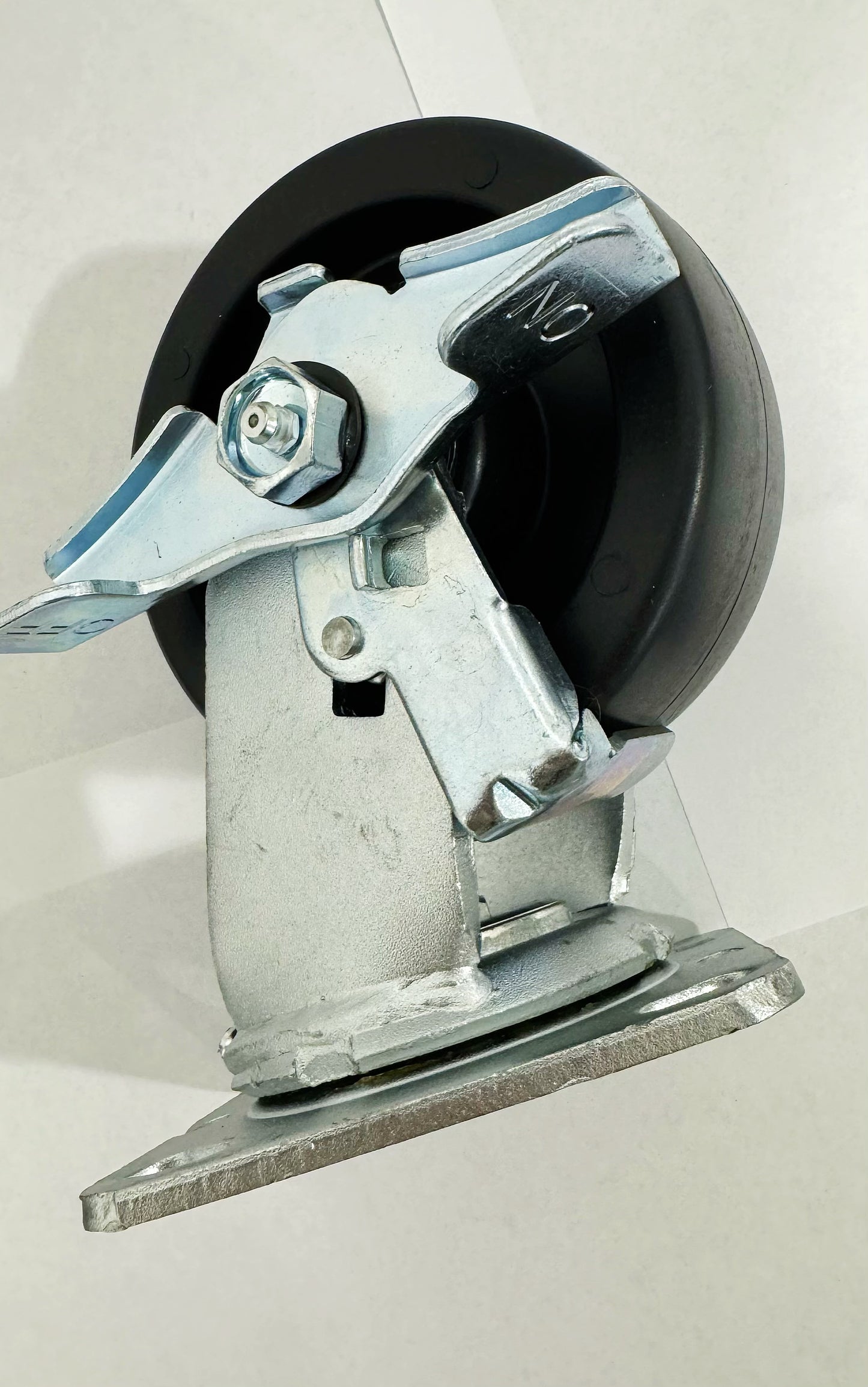 5" x 2" Heavy Duty Plastic Wheel Casters with Brake