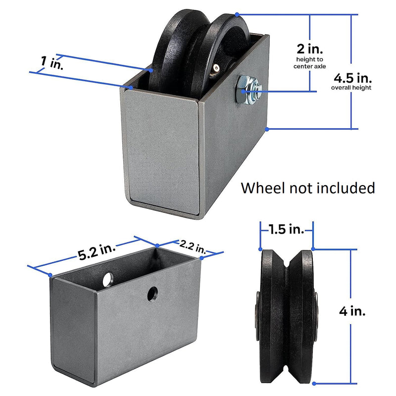 V-Groove Steel Wheel Box