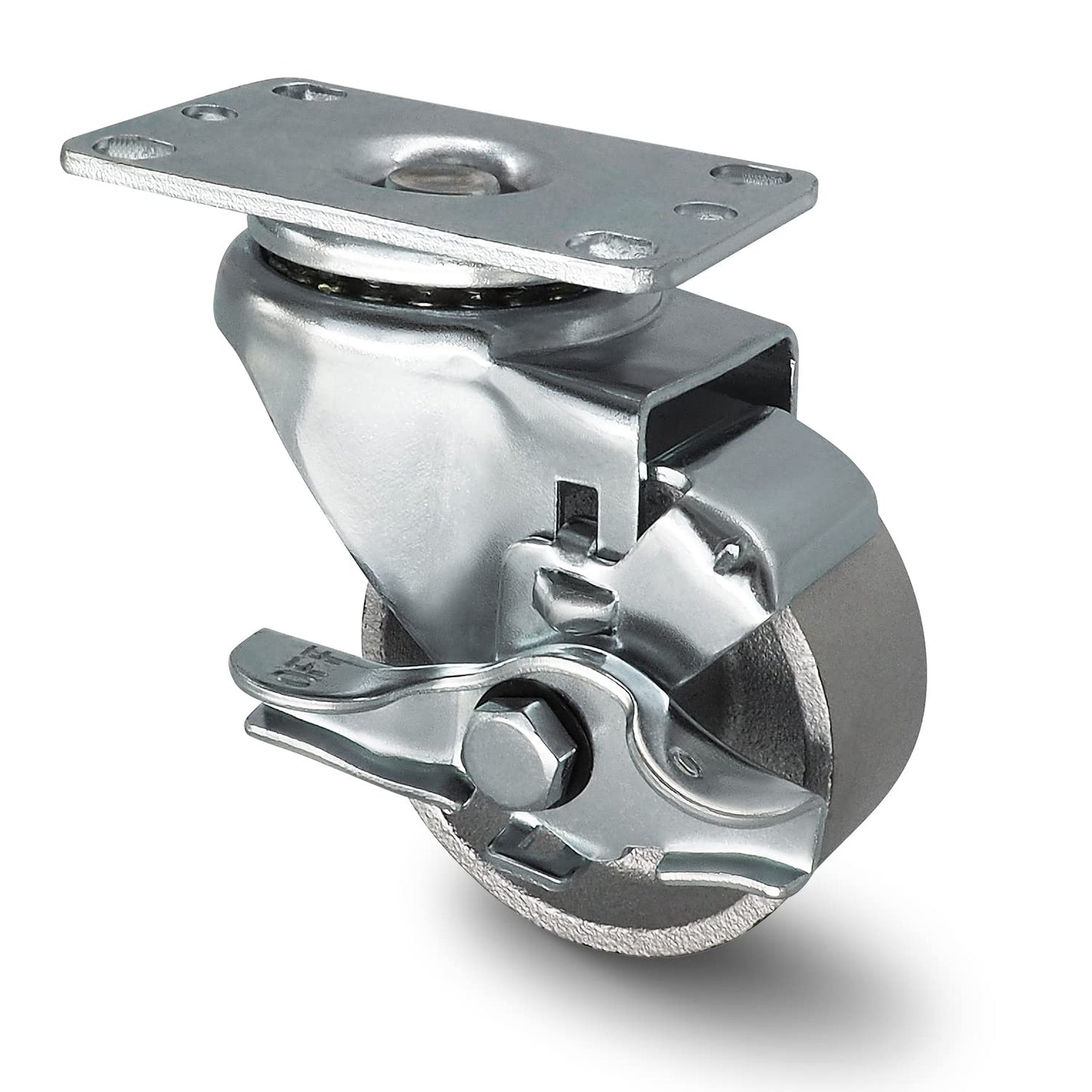 1-1/4" Wide Steel Casters