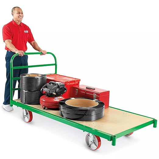 2" Wide Polyurethane on Cast Iron Kingpinless Casters