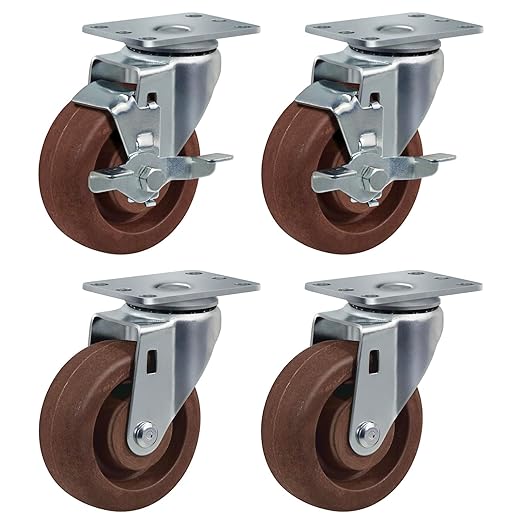 1-1/2" Wide Hi-Temperature Caster