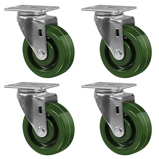 4"X1-1/4" High Temperature Oven Rack Casters
