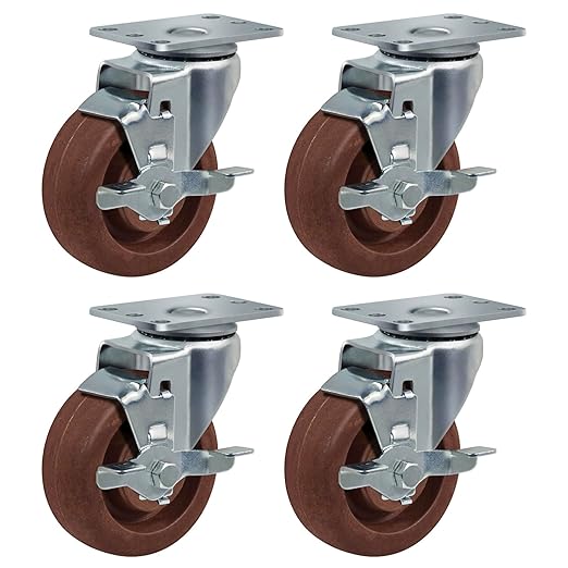 1-1/2" Wide Hi-Temperature Caster