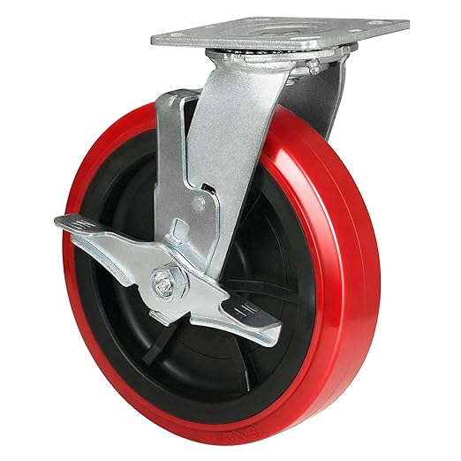 2" Wide Long Lasting Polyurethane Caster