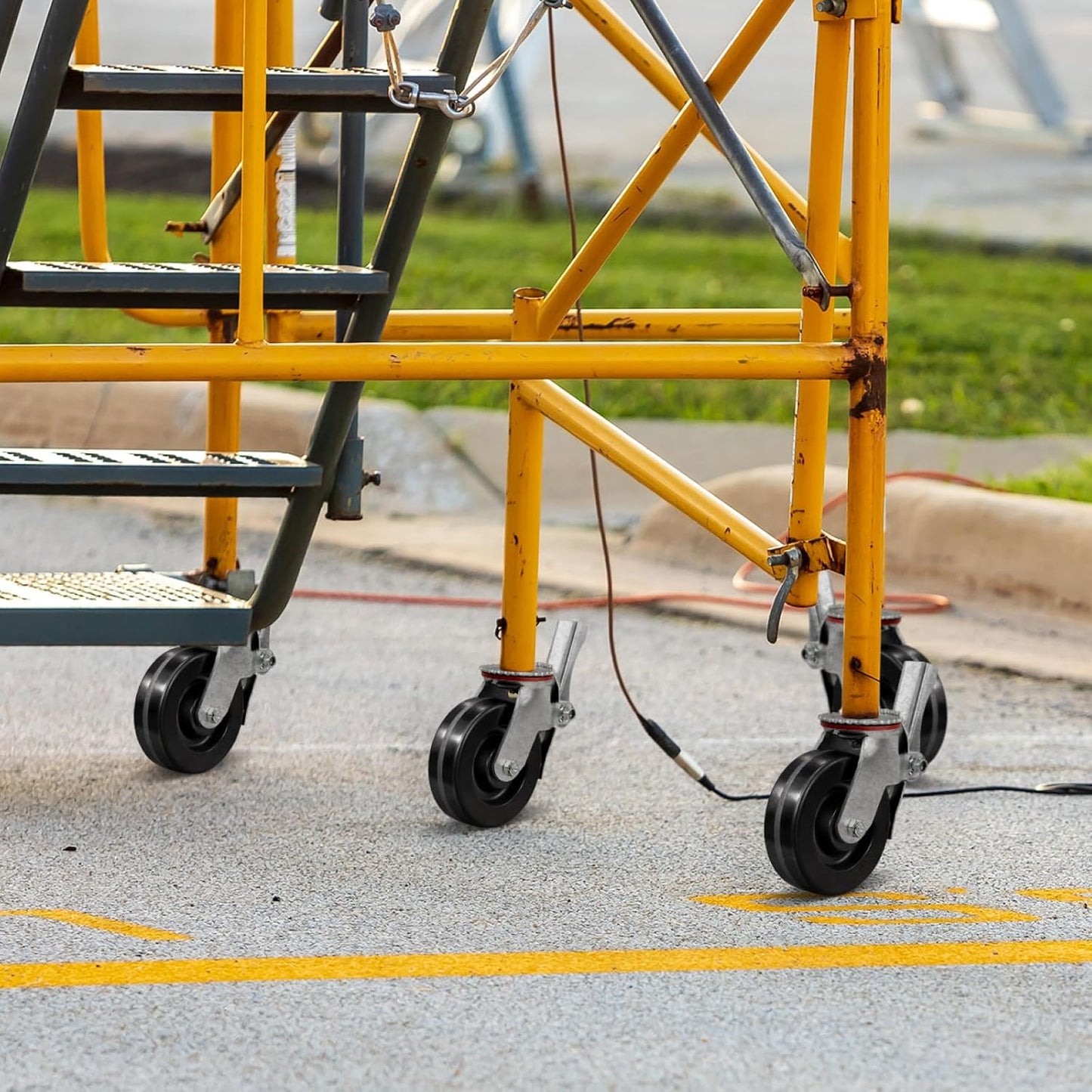 2" Wide Phenolic Scaffolding Casters