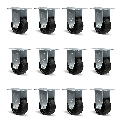 1-1/4" Wide Polyolefin Casters