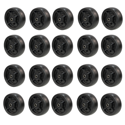 6"x2" Heavy Duty Plastic Wheels