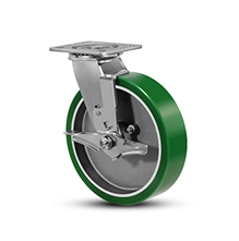 Polyurethane on Aluminum Wheel