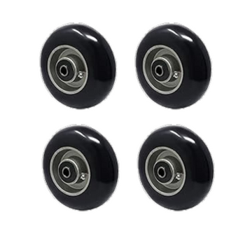 6"x 2" Rubber Balloon Wheel