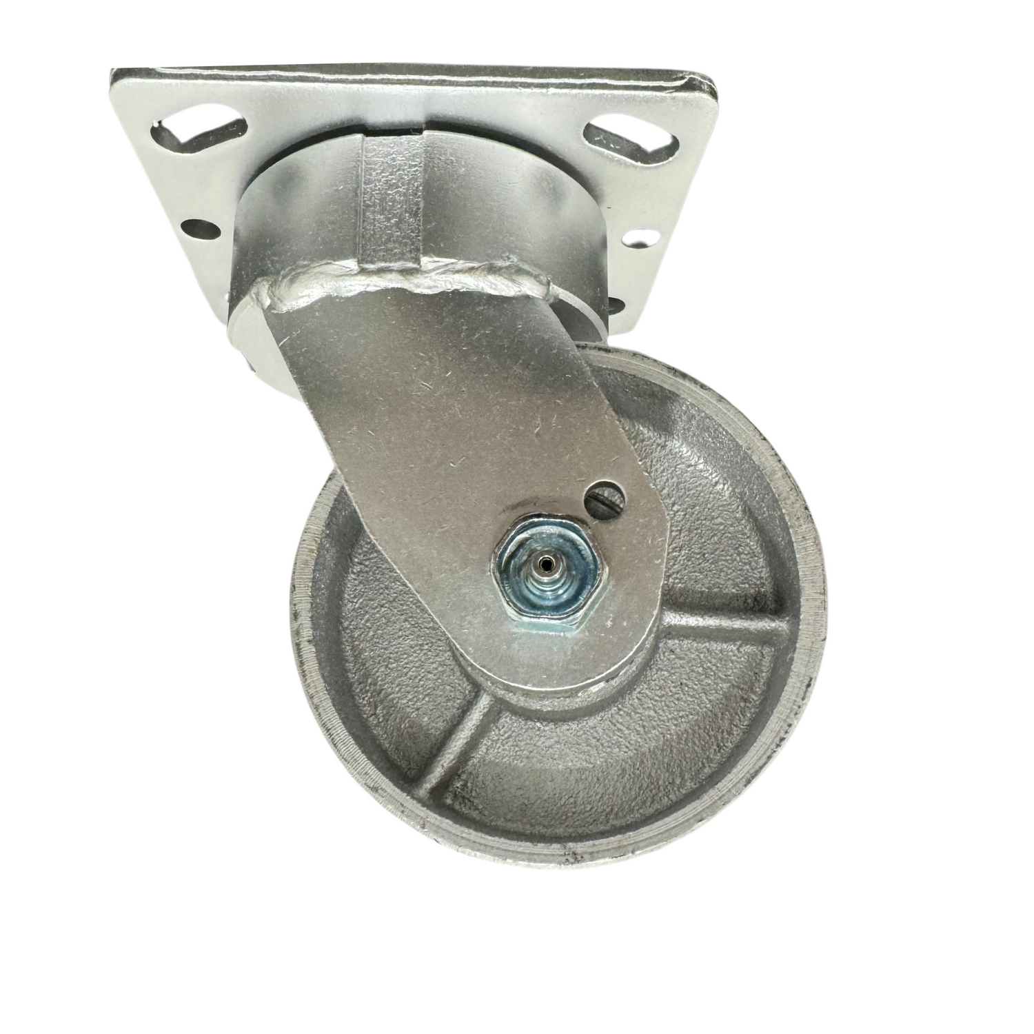 2 Inch Wide Steel Wheel Kingpinless Casters Supper Heavy Duty