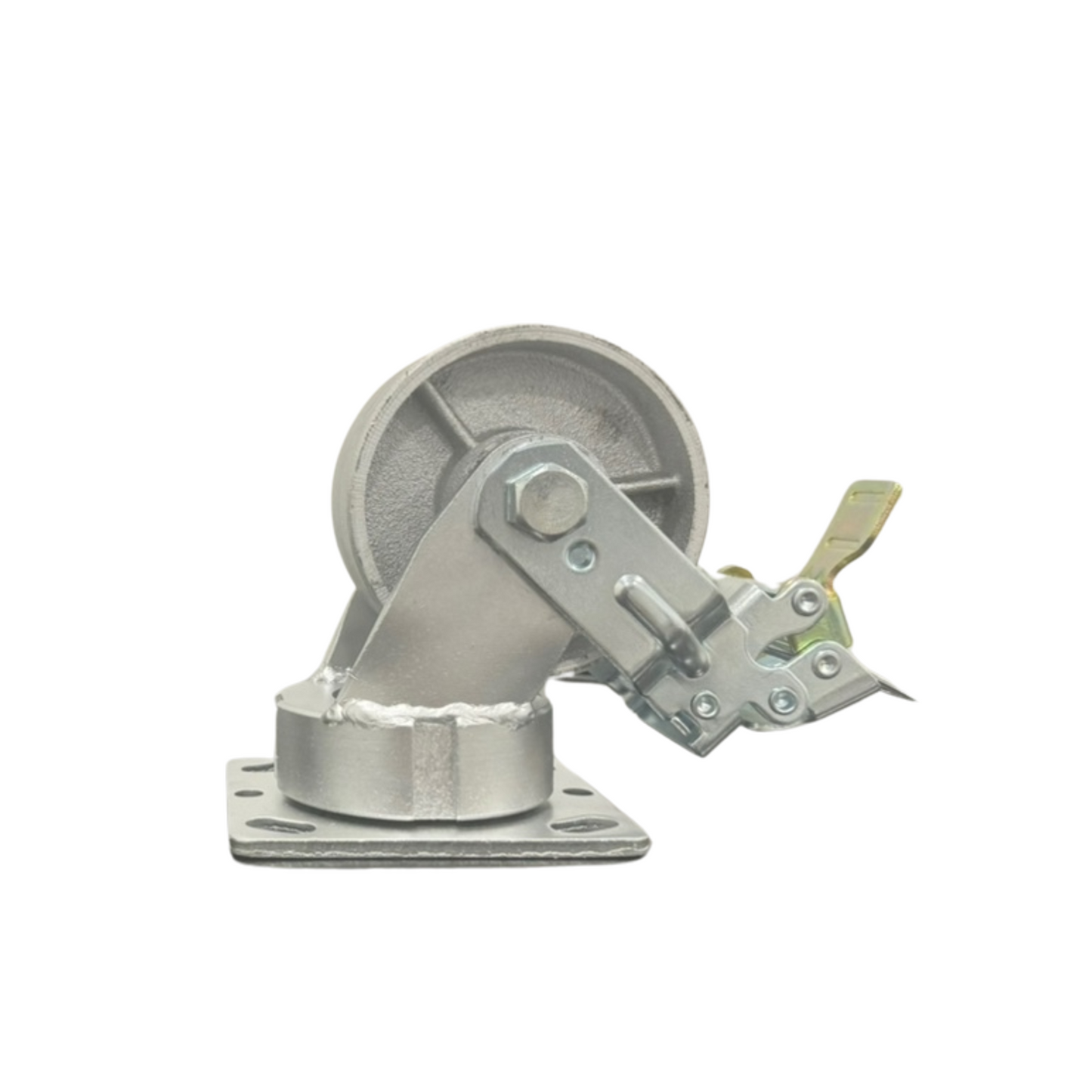 2 Inch Wide Steel Wheel Kingpinless Casters Supper Heavy Duty