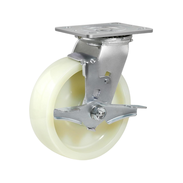 2" Wide Solid Nylon Caster