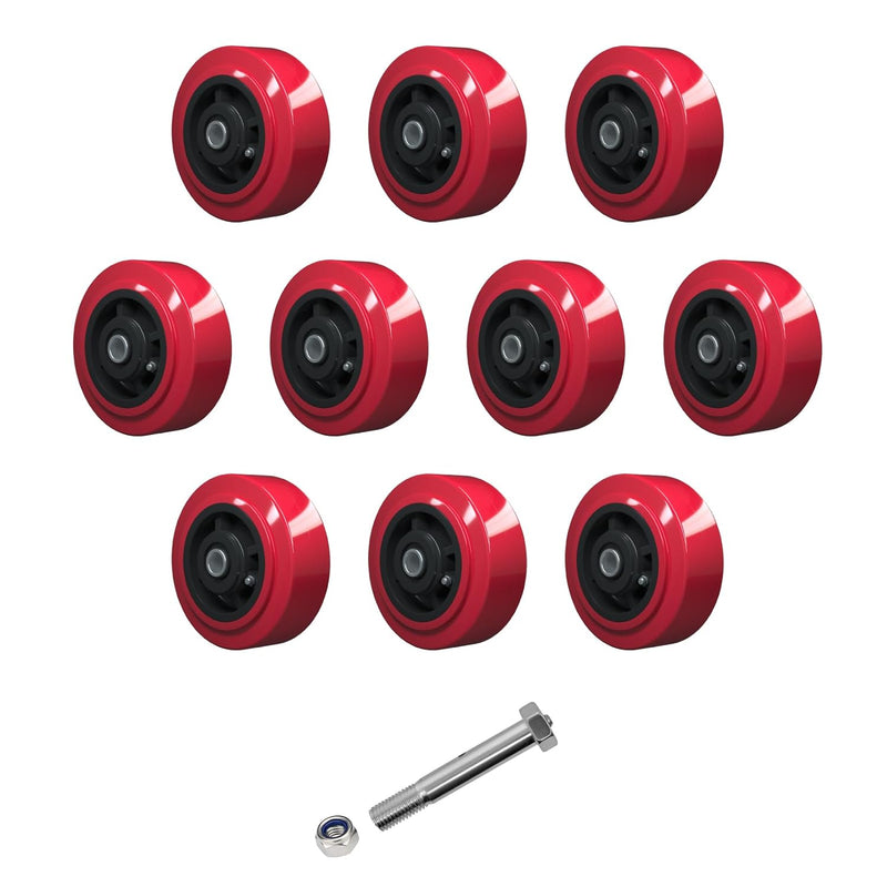 2" Polyurethane on Polyolefin Wheel