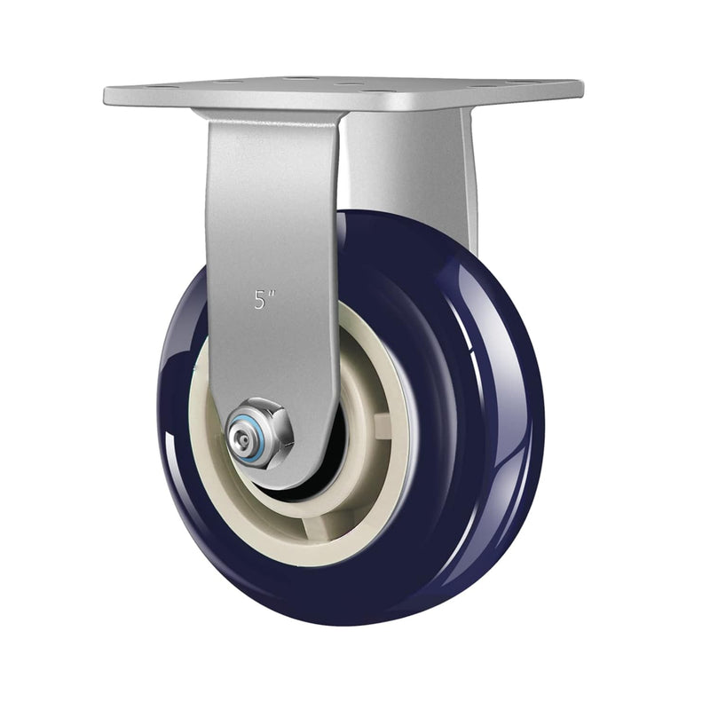 2" Wide Polyurethane on Polyolefin Casters