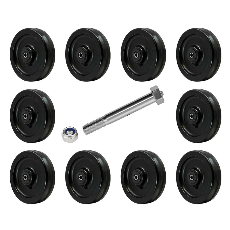 2" Wide Phenolic Wheels