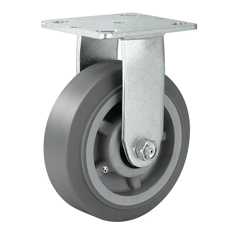 2" Wide Heavy-duty Rubber Caster