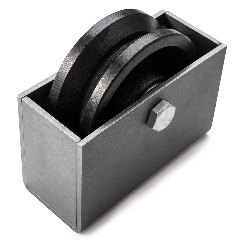 V-Groove Wheel - cast Iron Wheel,Capacity up to 600 Lb. Use for Slide Gate,Rolling Door with V-Track