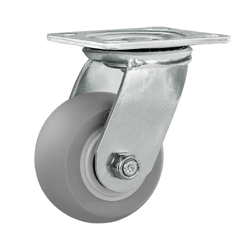 2" Wide Thermoplastic Rubber Caster (Crown Tread)