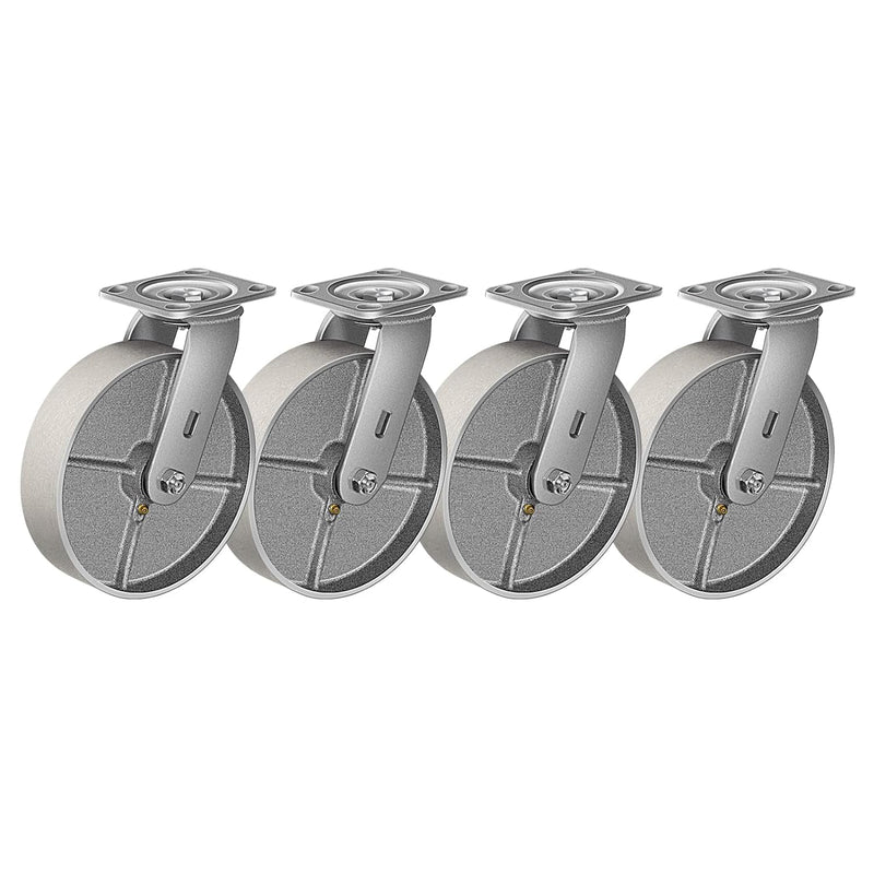 2" Wide Heavy Duty Steel Casters