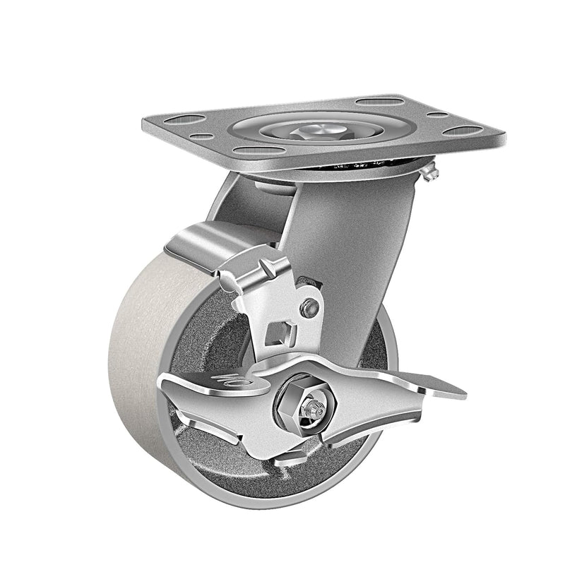 2" Wide Heavy Duty Steel Casters