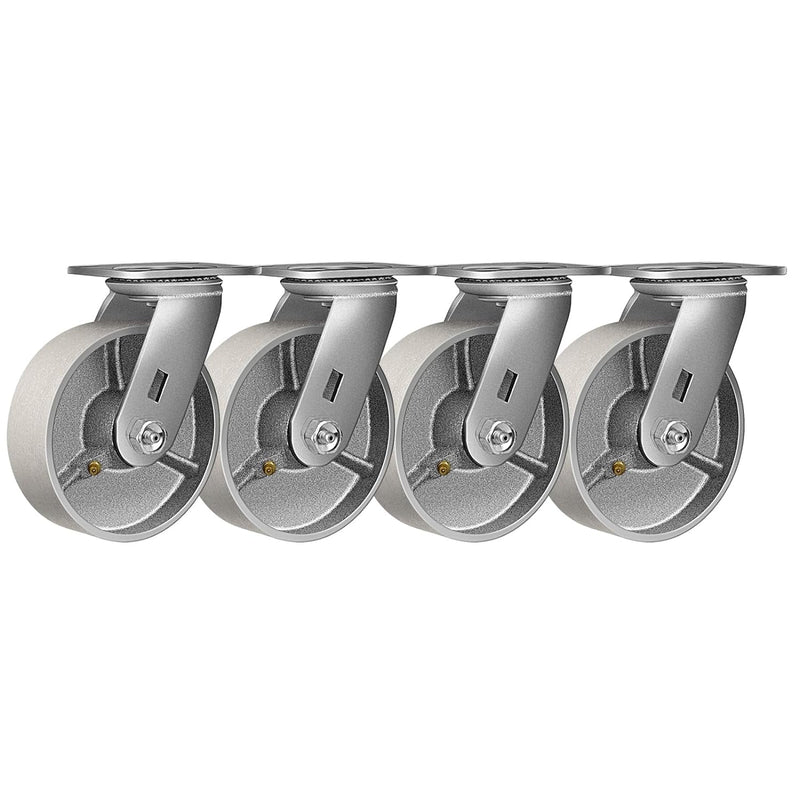 2" Wide Heavy Duty Steel Casters