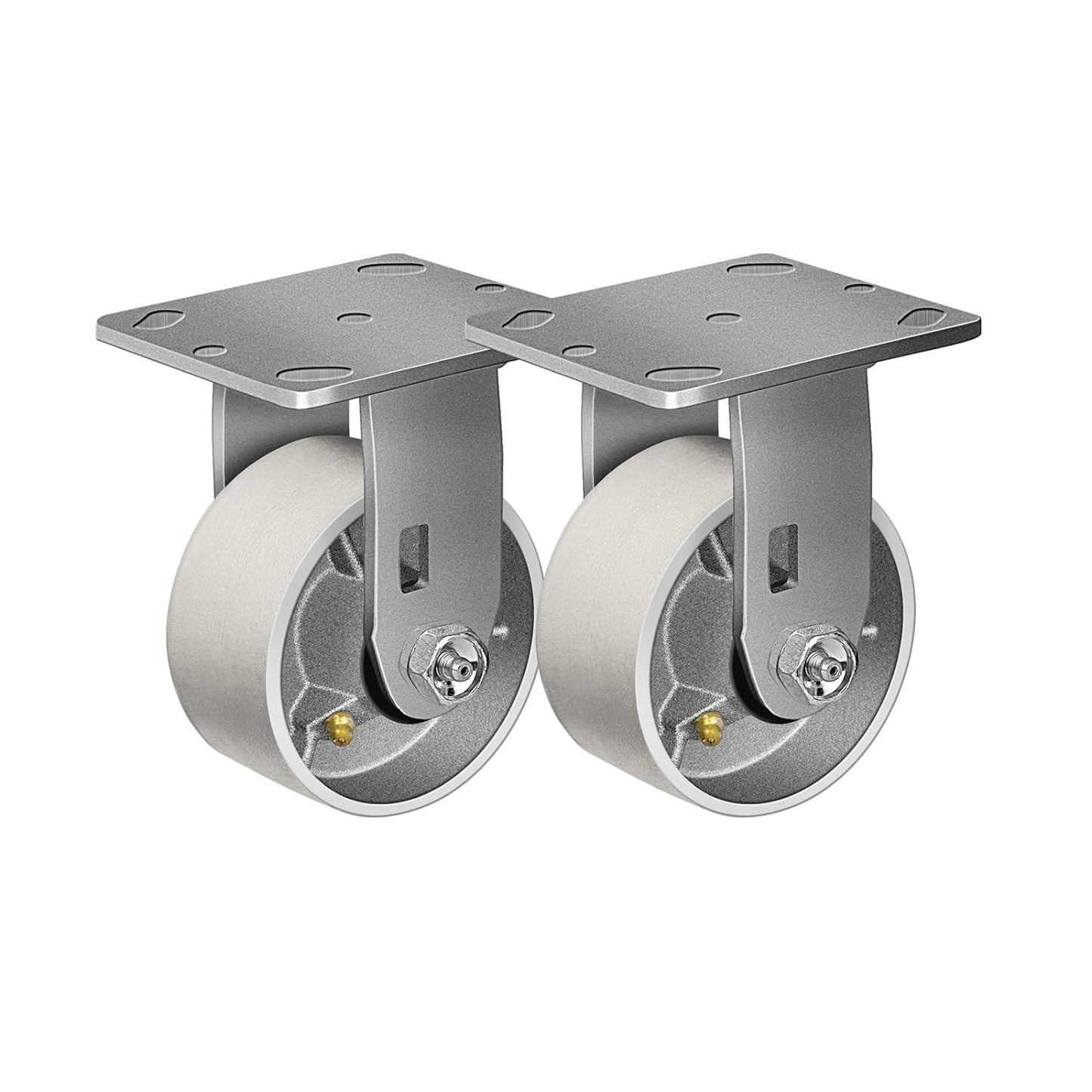 2" Wide Heavy Duty Steel Casters