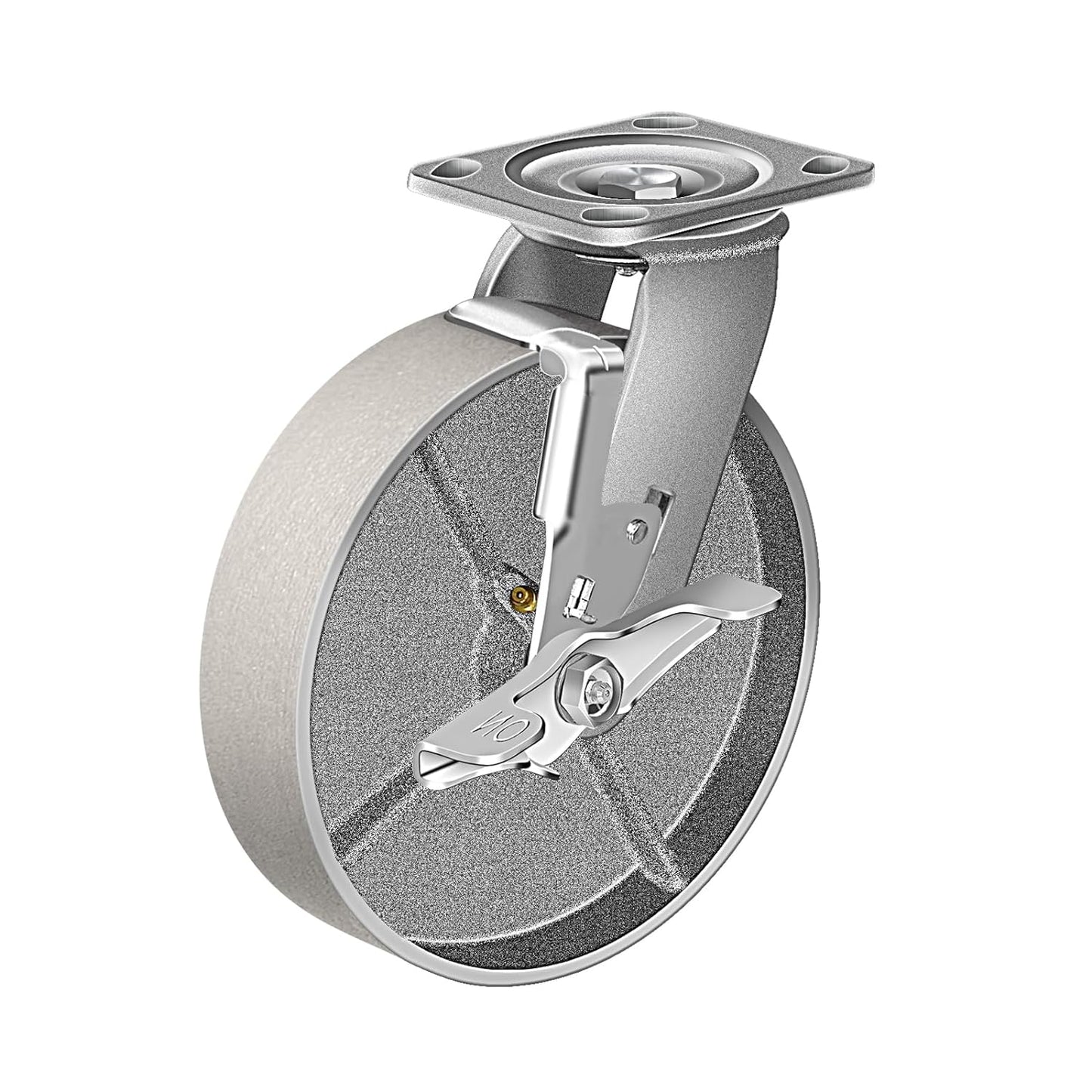 2" Wide Heavy Duty Steel Casters