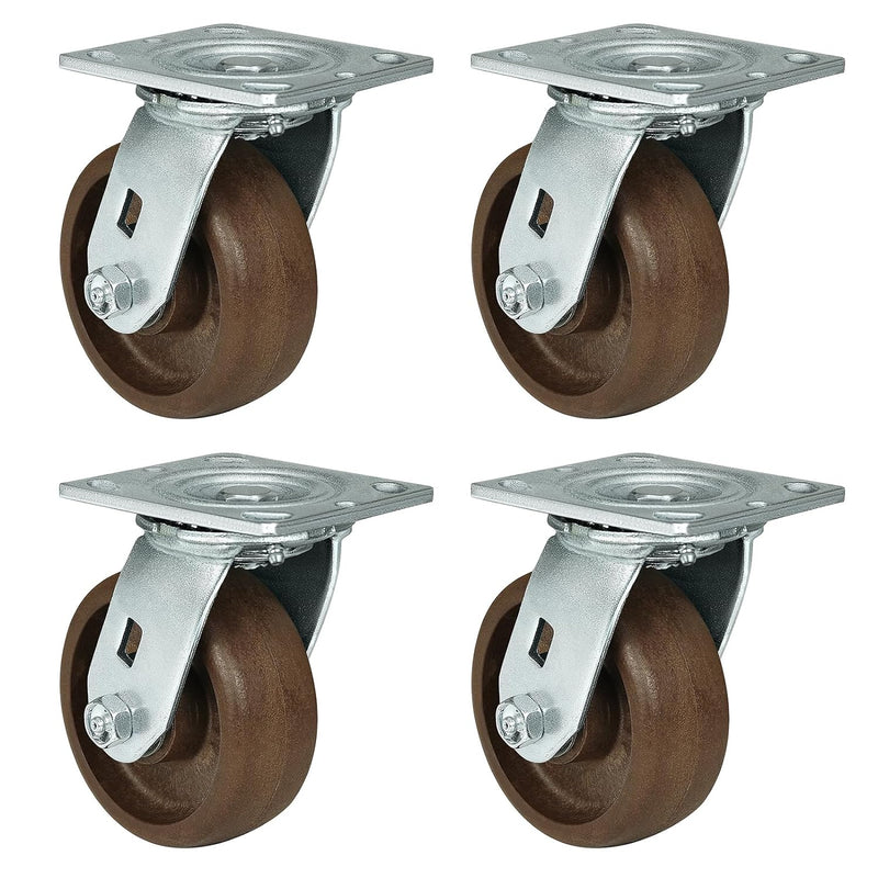 2" Wide Wide Hi Temperature Caster